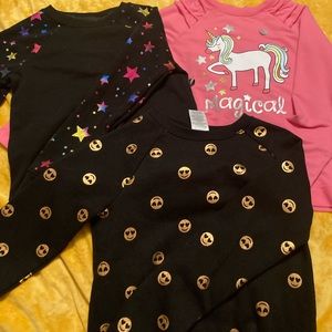 3 Girls sweatshirts size 7/8